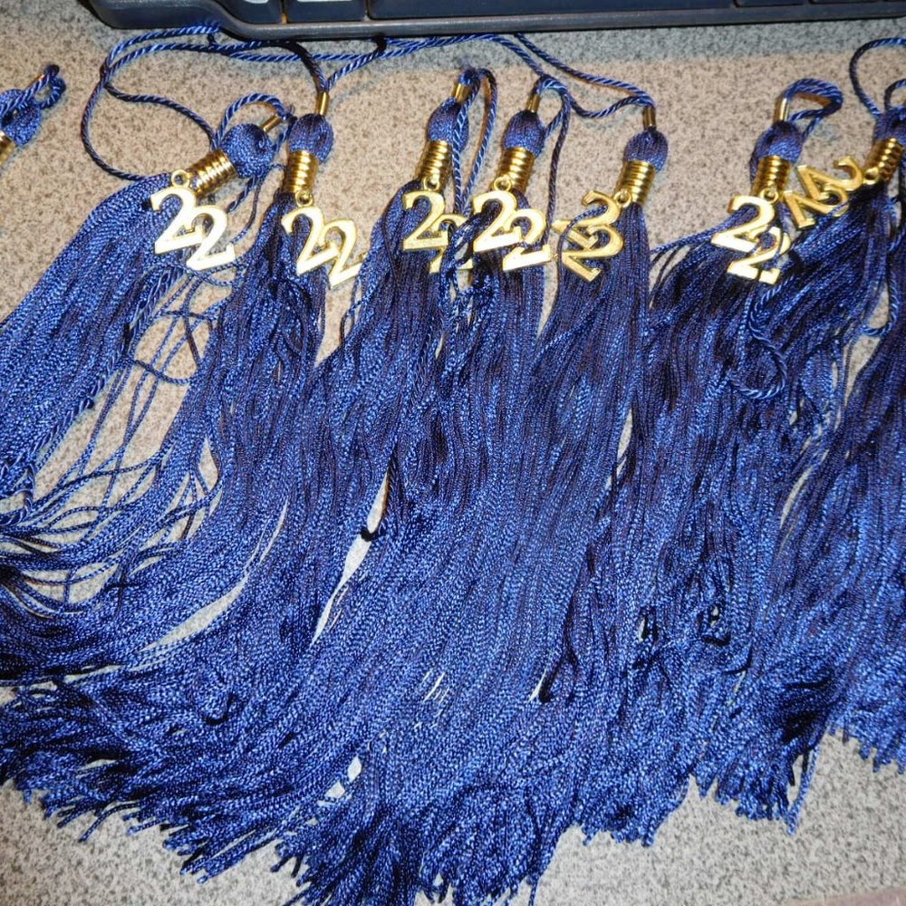 2022 MOTAR BOARD TASSLE GRADUATION NAVY BLUE TASSEL TASSLE JOSTENS